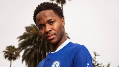 RAHEEM STERLING FELIZ DE HABER SALIDO DEL CITY