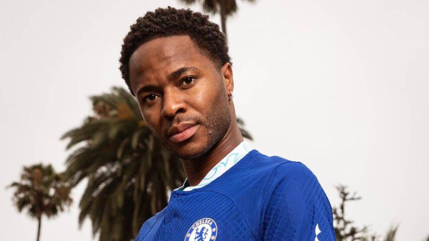 RAHEEM STERLING FELIZ DE HABER SALIDO DEL CITY