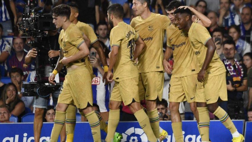 GRAN VICTORIA DEL BARCELONA ANTE LA REAL SOCIEDAD