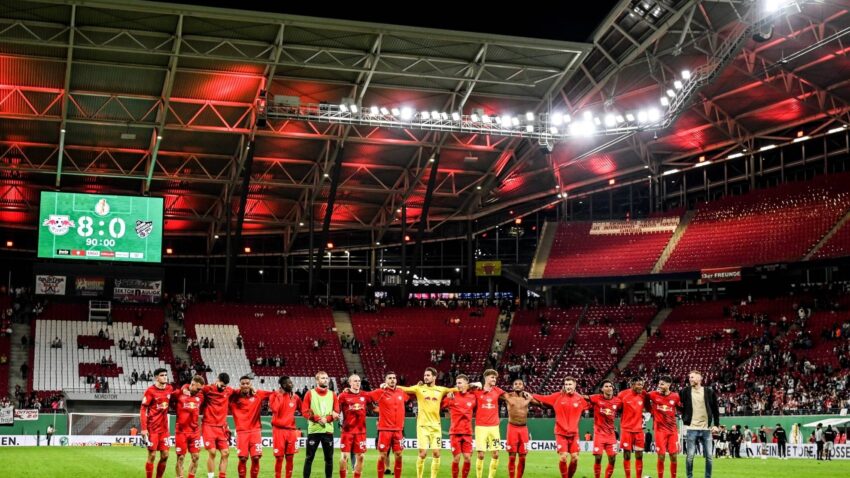 LEIPZIG APLASTÓ AL TEUTONIA POR LA COPA ALEMANA