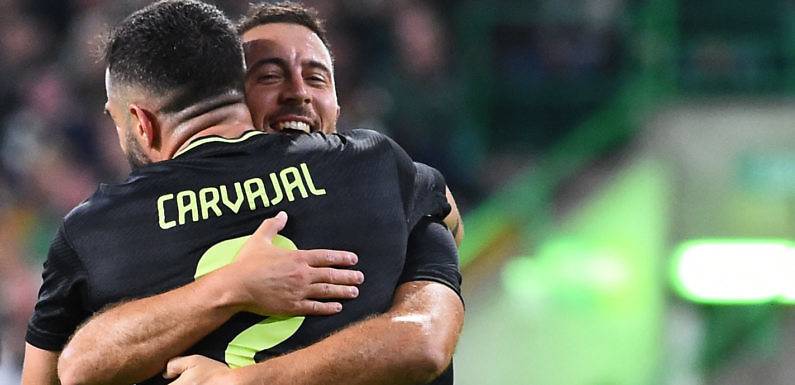 REAL MADRID EMPEZÓ GOLEANDO SIN PROBLEMA AL CELTIC