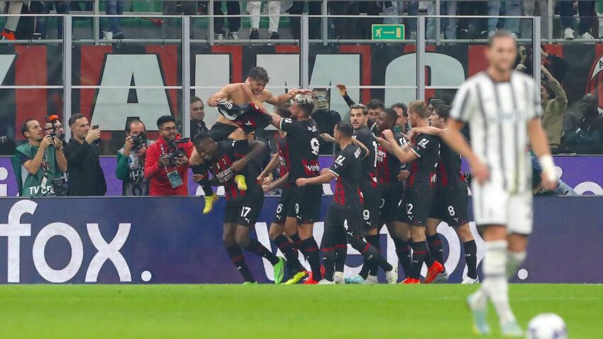 GRAN TRIUNFO EN EL MEAZZA, MILAN DERROTÓ A JUVENTUS