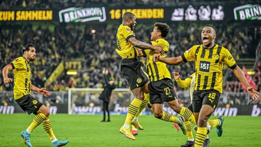 EMPATE AGÓNICO DEL DORTMUND EN PARTIDAZO CON BAYERN
