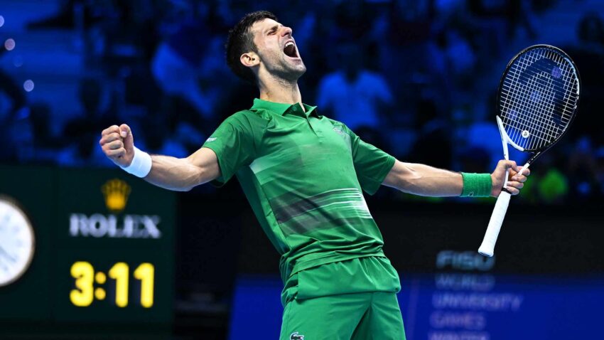 DJOKOVIC SIGUE INVICTO EN LAS ATP FINALS 2022