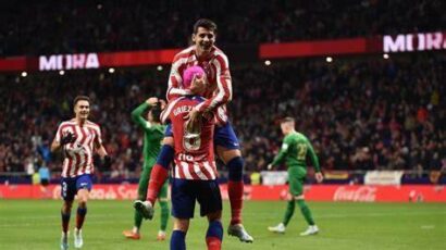 ATLÉTICO VENCIÓ A ELCHE Y SE PONE TERCERO EN LA LIGA