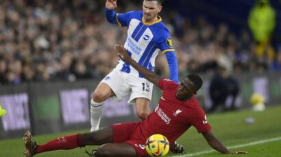 EXHIBICIÓN Y GOLEADA DEL BRIGHTON ANTE LIVERPOOL