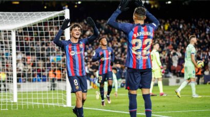 BARCELONA Y UNA VICTORIA QUE LO MANTIENE LÍDER EN LA LIGA