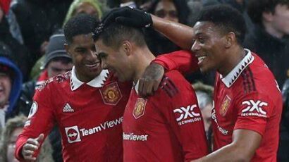 EL MANCHESTER GOLEÓ Y ESTÁ EN PUESTO DE CHAMPIONS