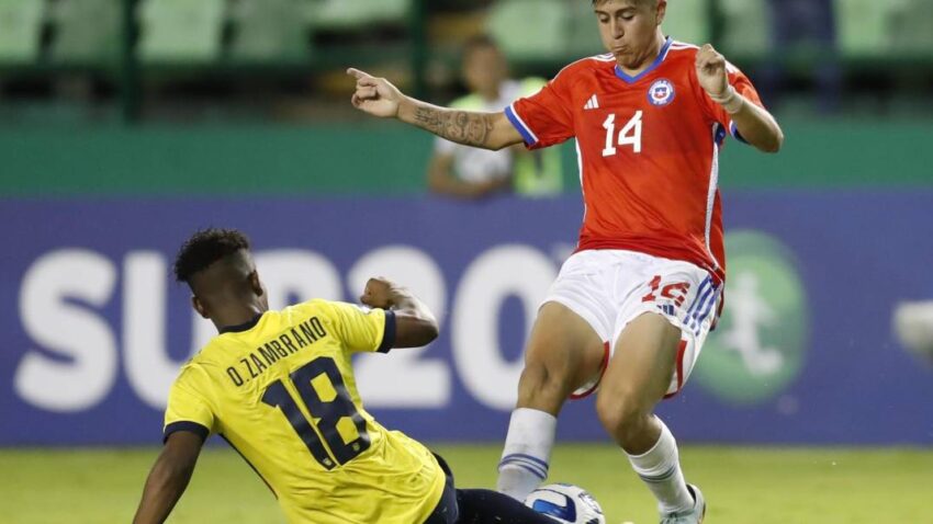 ECUADOR Y CHILE EMPATAN