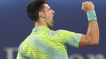 NOVAK DJOKOVIC SE ESTRENA CON VICTORIA EN DUBÁI