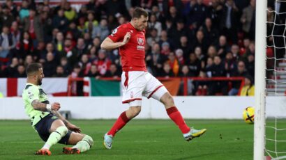 CITY IGUALÓ CON NOTTINGHAM Y VUELVE AL SEGUNDO LUGAR