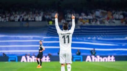 EL MADRID GOLEA Y ACORTA PUNTOS CON BARCELONA