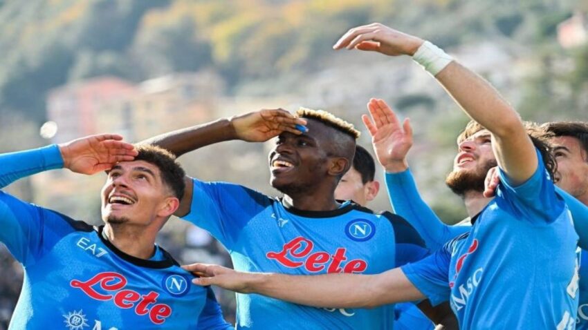 NAPOLI GOLEA Y ES PRÁCTICAMENTE CAMPEÓN EN ITALIA