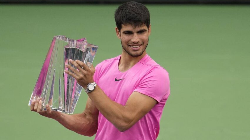PREMIO DOBLE PARA ALCARAZ EN INDIAN WELLS