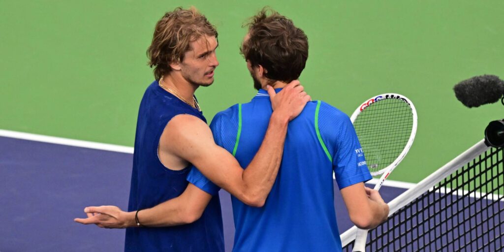 Medvedev Zverev Indian Wells