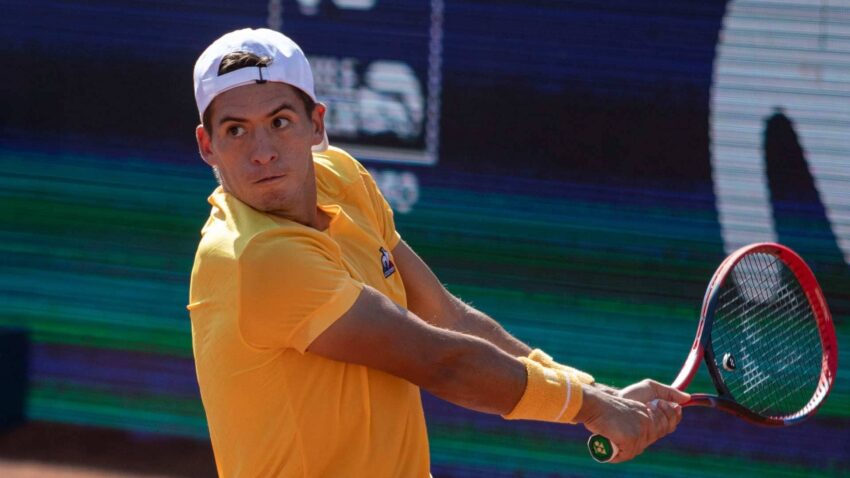 BÁEZ SE METE A SEMIS DEL ATP DE SANTIAGO