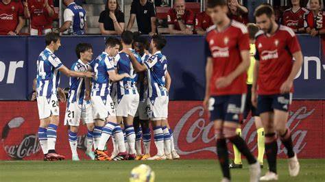 REAL SOCIEDAD VENCIÓ DE VISIT AL OSASUNA POR LIGA
