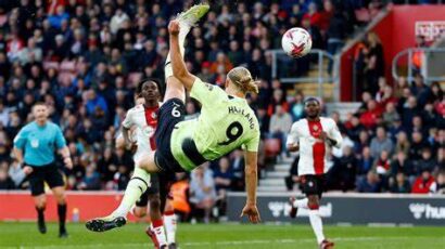 EL CITY GOLEÓ AL SOUTHAMPTON Y SE ACERCA AL ARSENAL