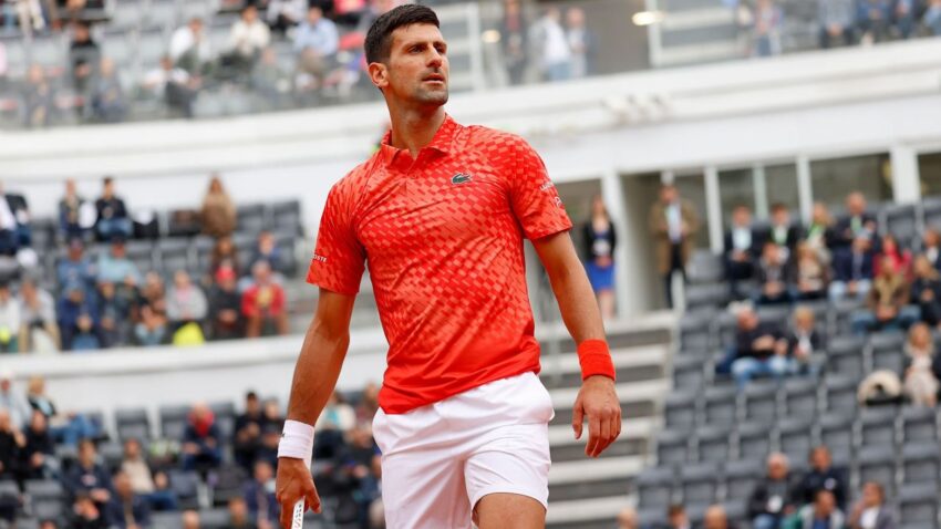 DJOKOVIC ATERRIZA EN CUARTOS DE ROMA