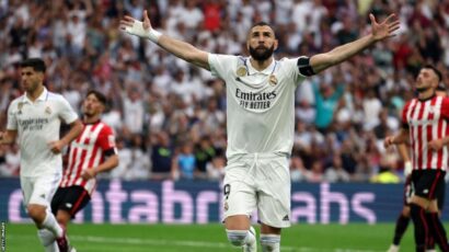 EL MADRID EMPATA Y KARIM BENZEMA SE DESPIDE CON GOL