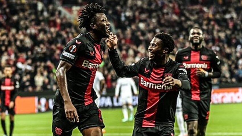 EL BAYER LEVERKUSEN DE XABI ALONSO GOLEÓ AL QARABAG