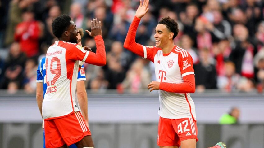 EL BAYERN MUNICH DE TUCHEL GOLEÓ 8-0 AL DARMSTADT