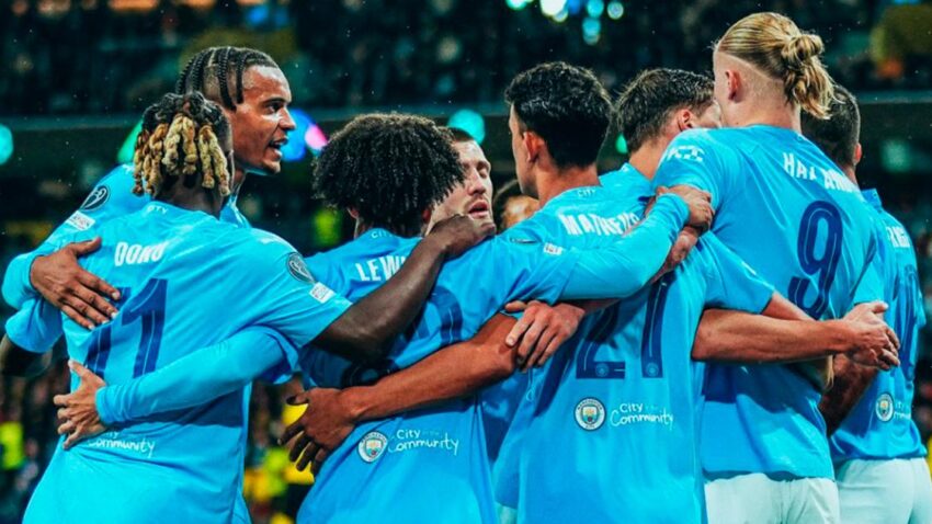 MANCHESTER CITY VENCIÓ EN SUIZA Y ES LÍDER EN EL GRUPO G
