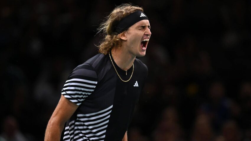 ZVEREV SUPERA UN TRABAJADO DEBUT EN PARÍS