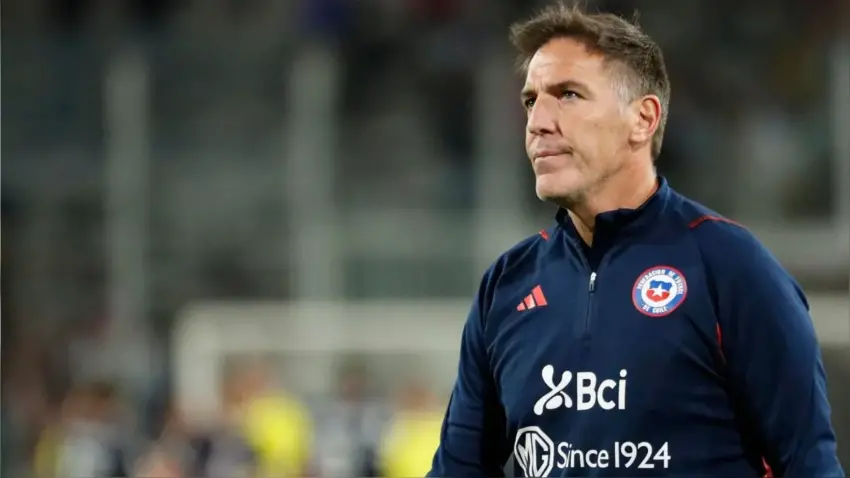 EDUARDO BERIZZO TIENE SANGRE EN LA CARA; SE VA DE CHILE