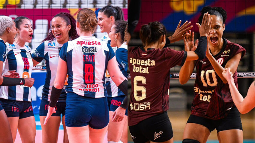 UNIVERSITARIO Y ALIANZA LIMA SE ENCUENTRAN EN EL VÓLEY FEMENINO