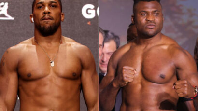 NGANNOU CONTRA JOSHUA EN UN PELEA DE INFARTO