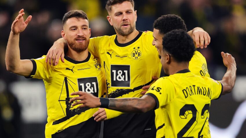 BORUSSIA DORTMUND REGRESA A ZONA CHAMPIONS
