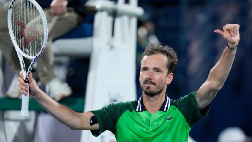 DANIIL MEDVEDEV TRIUNFA EN SU DEBUT EN DUBÁI