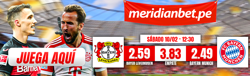 LEVERKUSEN VS BAYERN MERIDIANBET