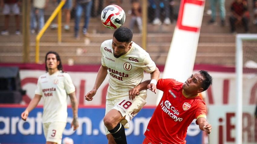 UNIVERSITARIO VS HUANCAYO, CRUCE DE DESCARTE