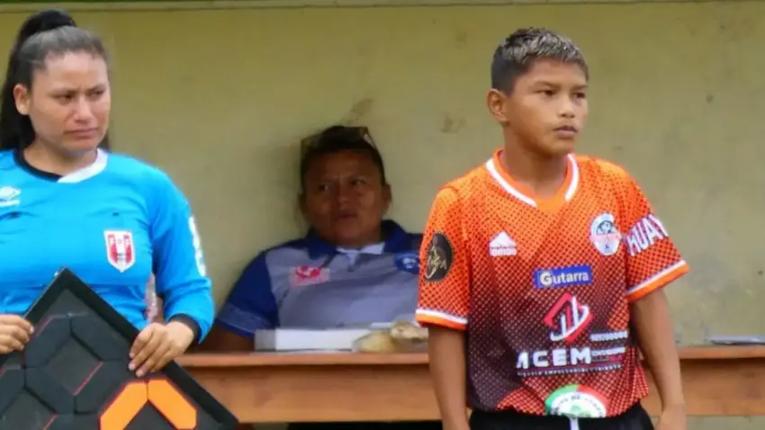 TIENE 13 AÑOS Y DEBUTO EN COPA PERÚ
