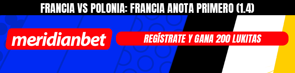 Francia vs Polonia pronóstico meridianbet