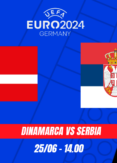 DINAMARCA VS SERBIA: PRONÓSTICOS Y CUOTAS DE MERIDIANBET