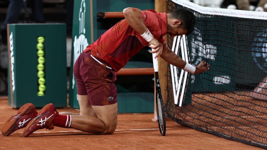 NOVAK DJOKOVIC SE RETIRA DEL ROLAND GARROS EN CUARTOS DE FINAL