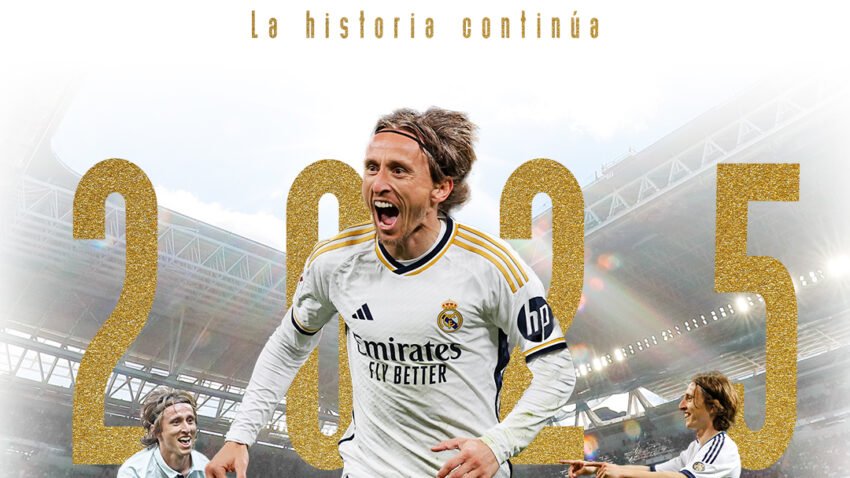 MODRIC RENOVÓ CON EL MADRID