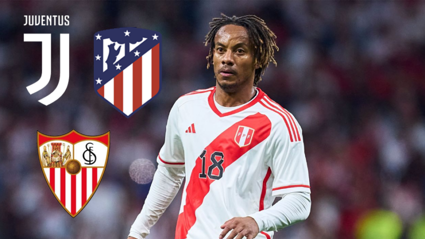 ANDRÉ CARRILLO: “ME LLAMARON DE JUVENTUS, ATLÉTICO MADRID Y SEVILLA”