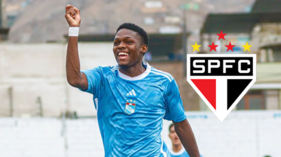 ARNOLD COTITO, LA JOYA DE 18 AÑOS DEL CRISTAL, ES FICHADO POR EL SAO PAULO