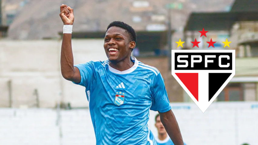 ARNOLD COTITO, LA JOYA DE 18 AÑOS DEL CRISTAL, ES FICHADO POR EL SAO PAULO