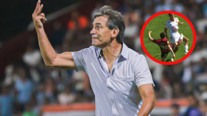 FABIÁN BUSTOS SOBRE EXPULSIÓN DE CALCATERRA: “ANTES DEL CLÁSICO NOS EXPULSAN A UNO”