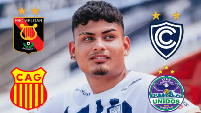 JERIEL DE SANTIS ES PRETENDIDO POR DOS CLUBES DE LA LIGA 1