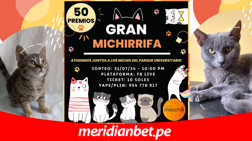 MERIDIANBET TE INVITA A SER PARTE DE LA GRAN MICHIRRIFA