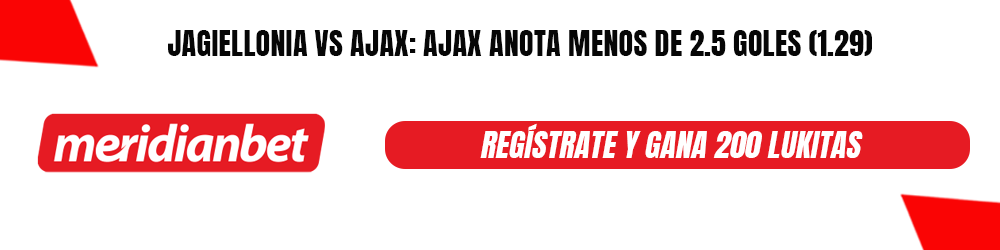 Jagiellonia vs Ajax Pronóstico Meridianbet