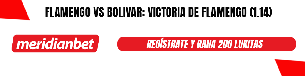 Flamengo vs Bolívar pronóstico Meridianbet