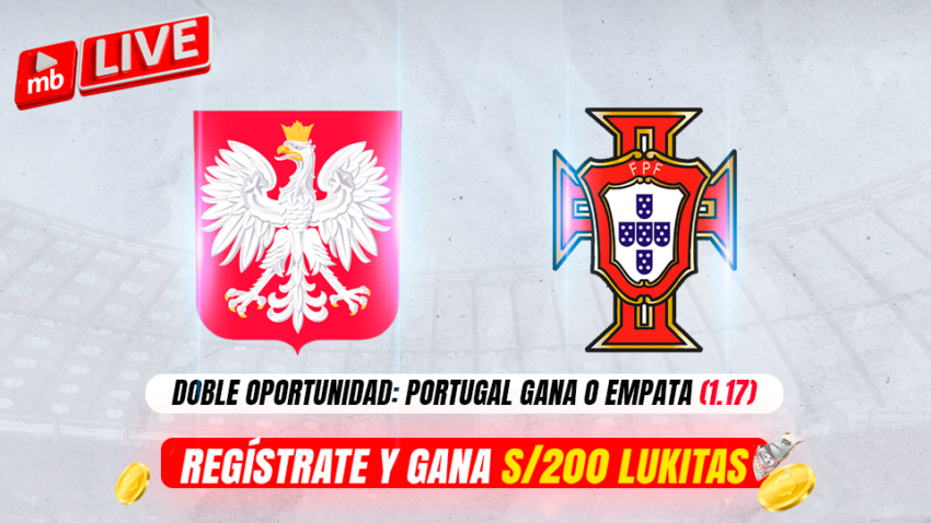 POLONIA VS PORTUGAL: PRONÓSTICOS Y CUOTAS DE MERIDIANBET