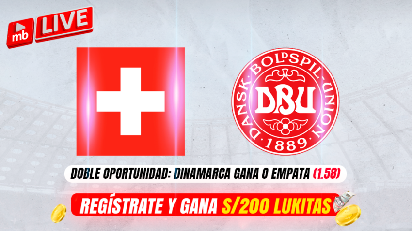 SUIZA VS DINAMARCA: PRONÓSTICOS Y CUOTAS DE MERIDIANBET